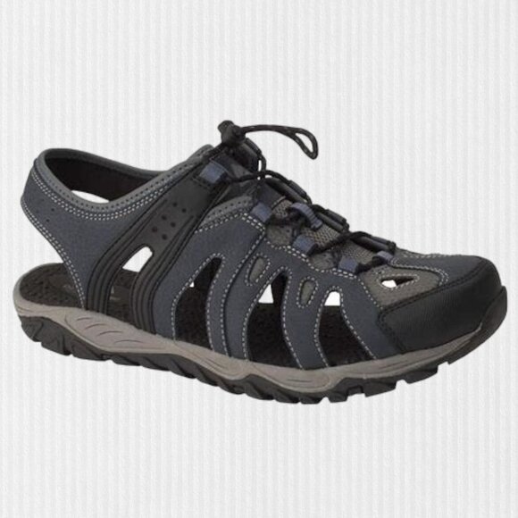 Ozark Trail Outdoor Sports Closed Toe Sandal Shoes Gray Blue Mens US 9 EU 42 - Picture 1 of 6